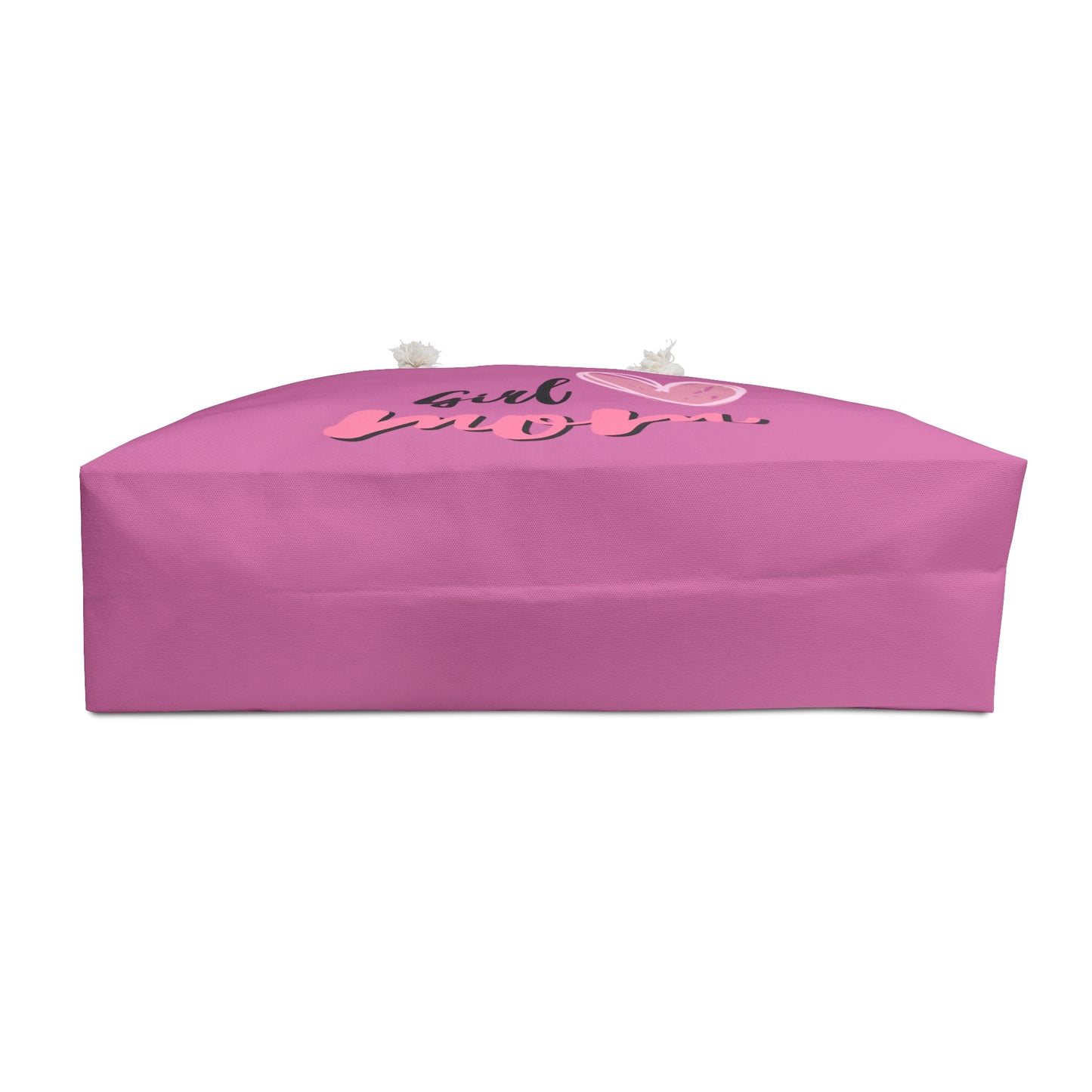 Girl Mom Weekender Bag with Heart Design