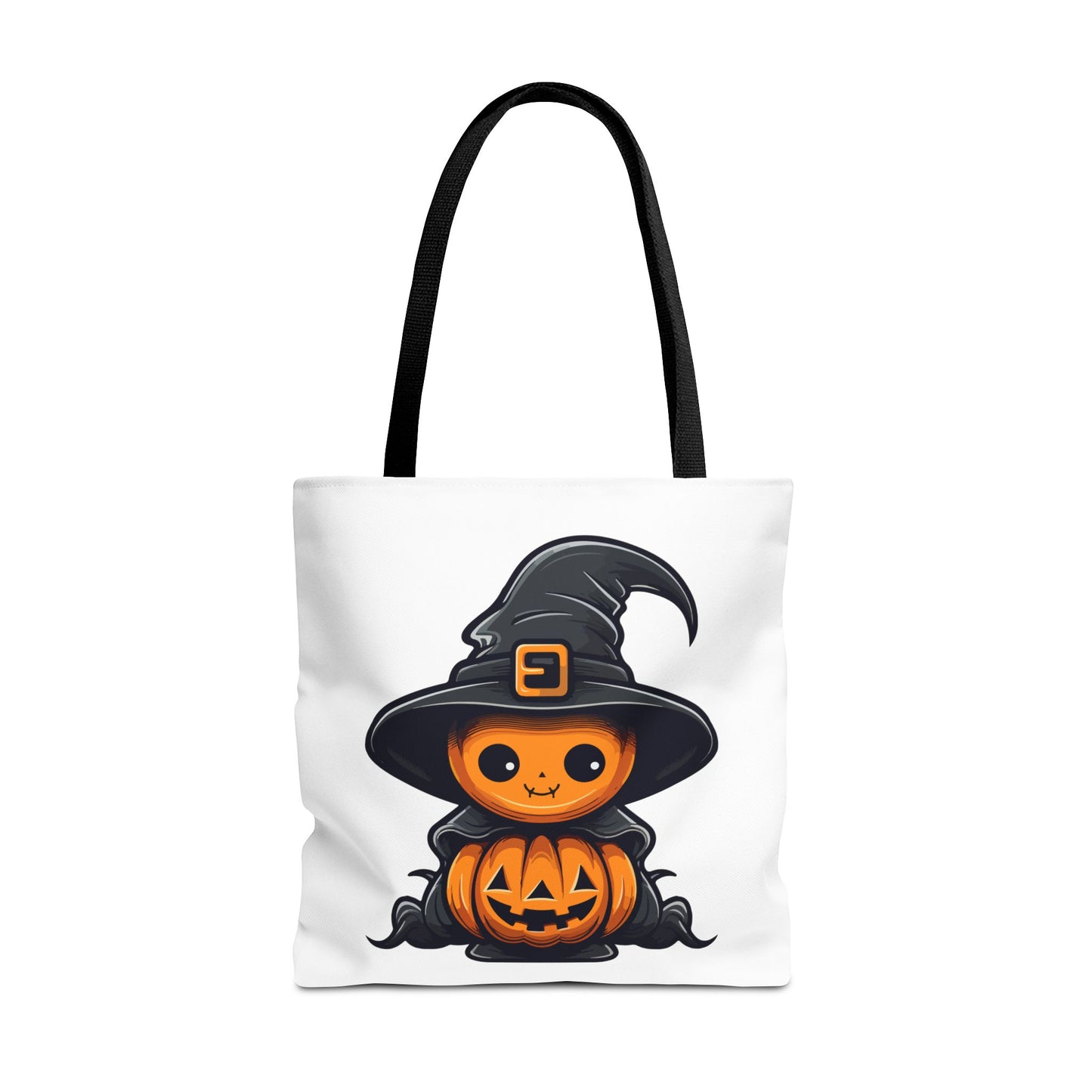 Pumpkin Witch Tote Bag
