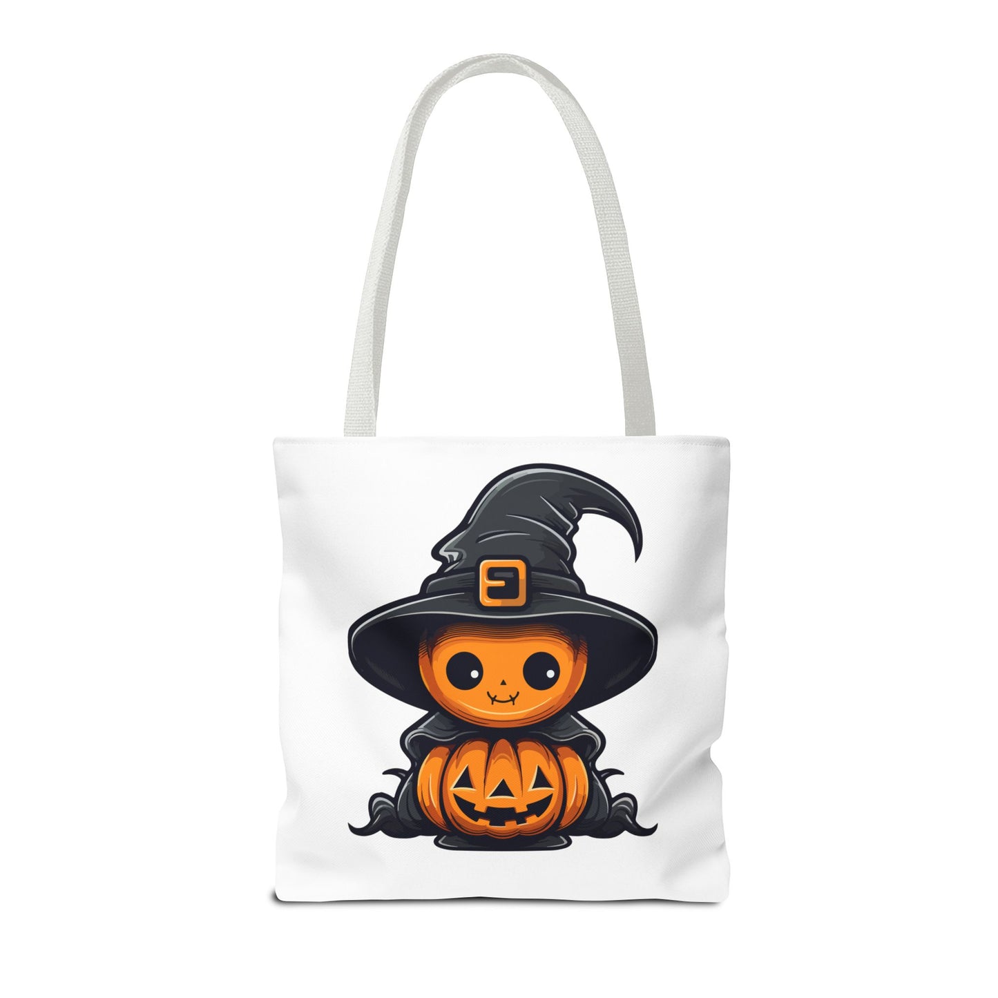 Pumpkin Witch Tote Bag