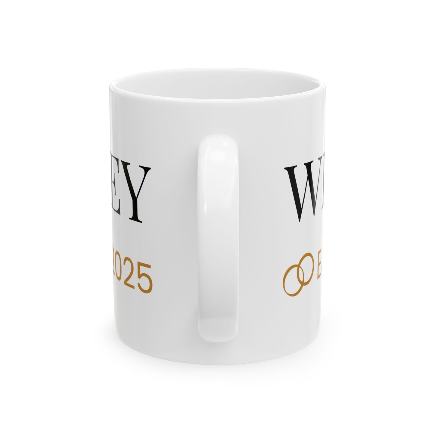 Wifey Ceramic Mug - EST 2025 | Perfect Gift for Newlyweds & Anniversaries