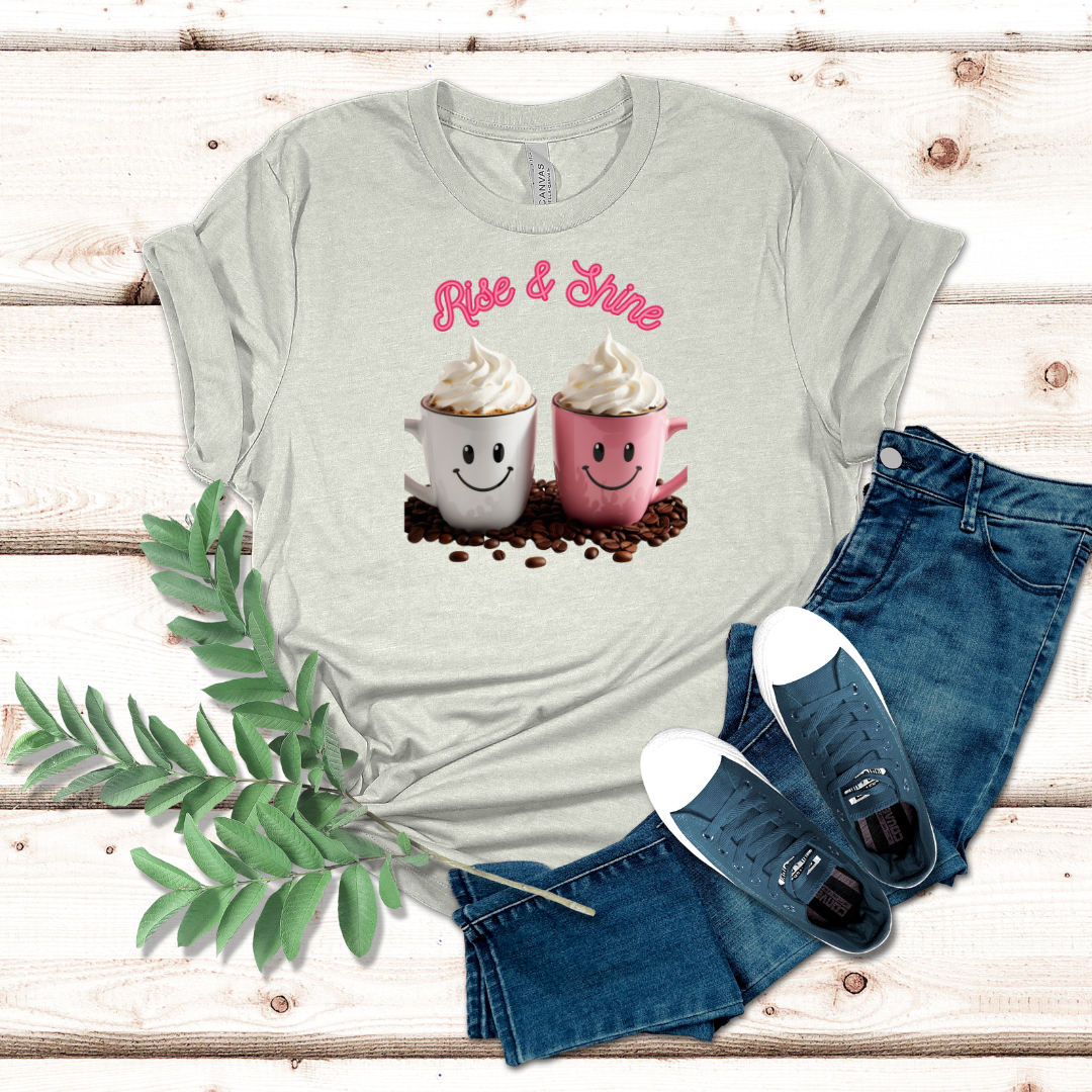 Rise & Shine Coffee Tshirt