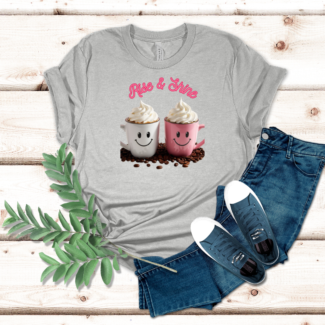 Rise & Shine Coffee Tshirt