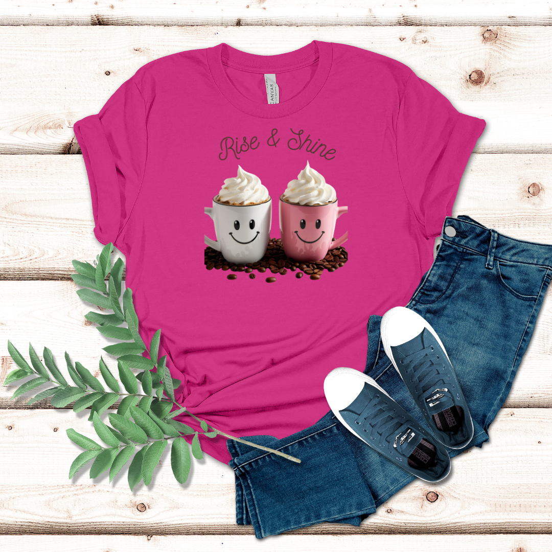 Rise & Shine Coffee Tshirt