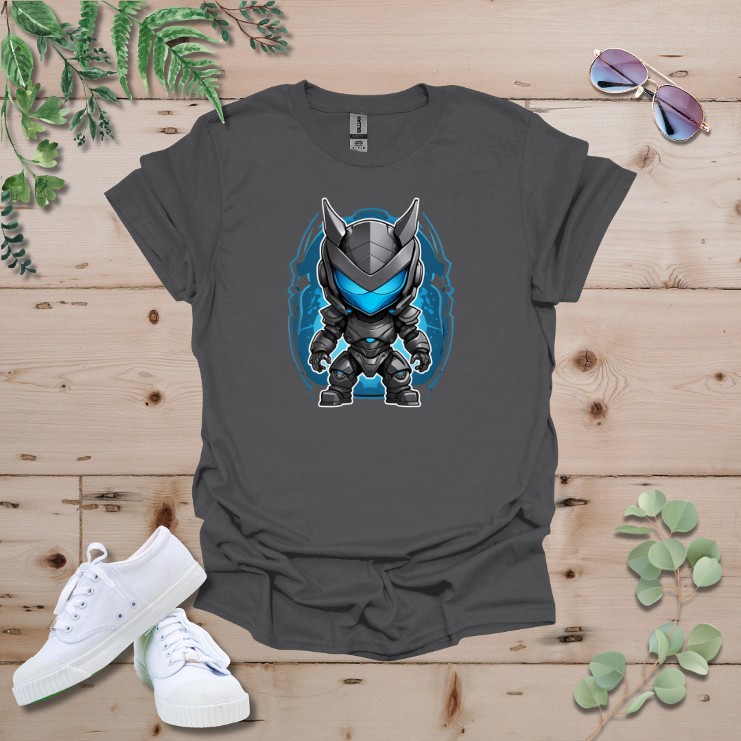 Faceless Tech Chibi Blue Dragon Tshirt