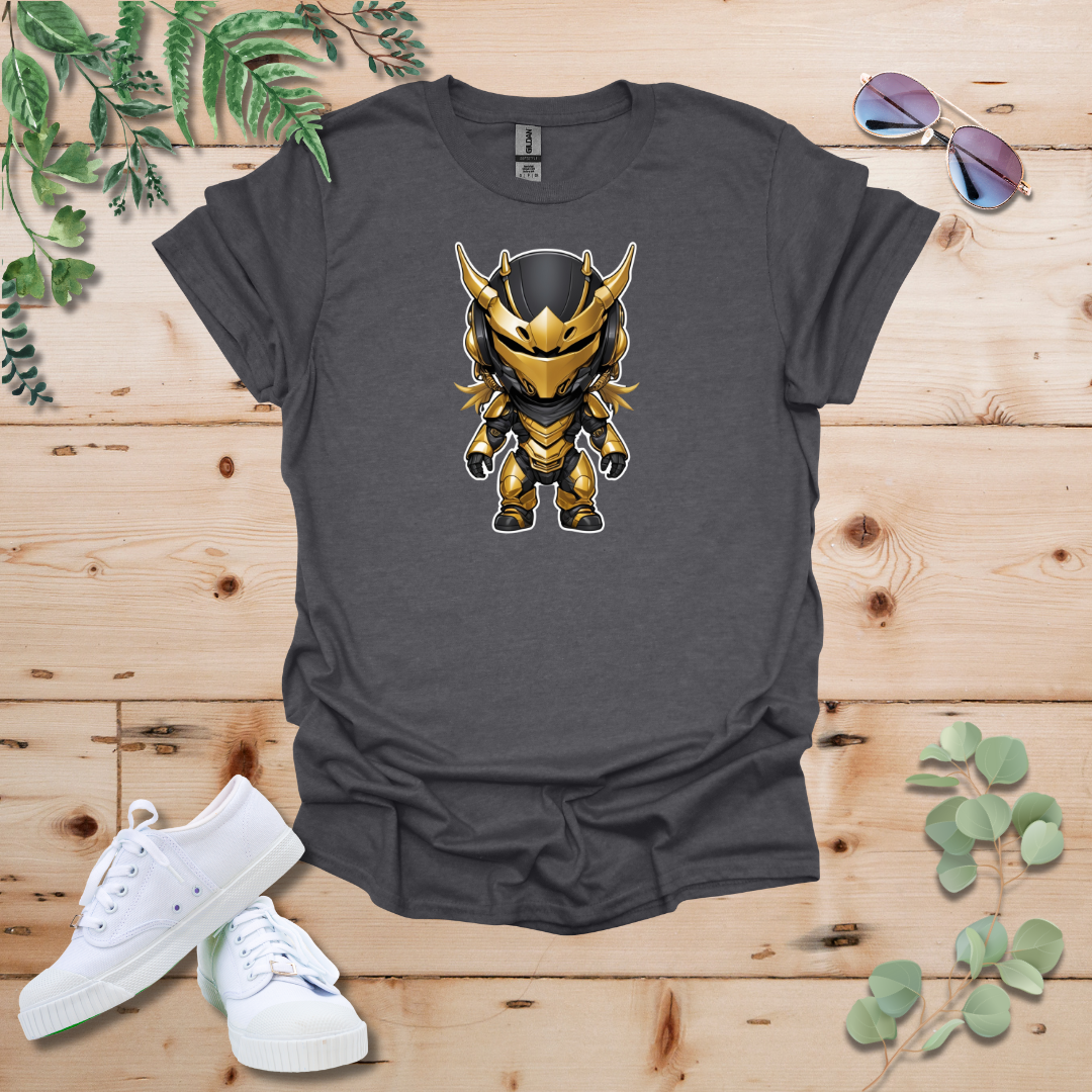Faceless Tech Chibi Gold Dragon Tshirt