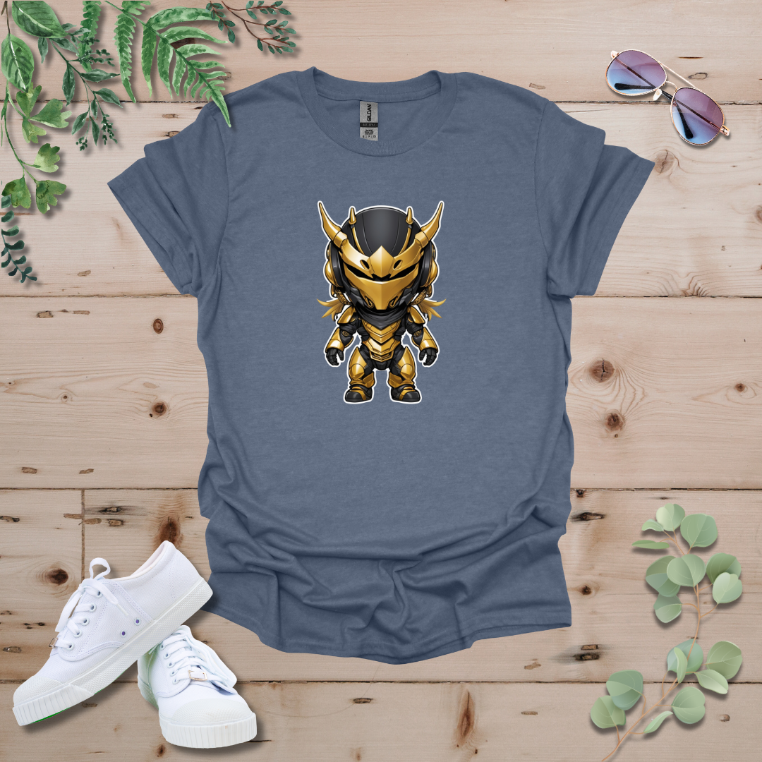 Faceless Tech Chibi Gold Dragon Tshirt