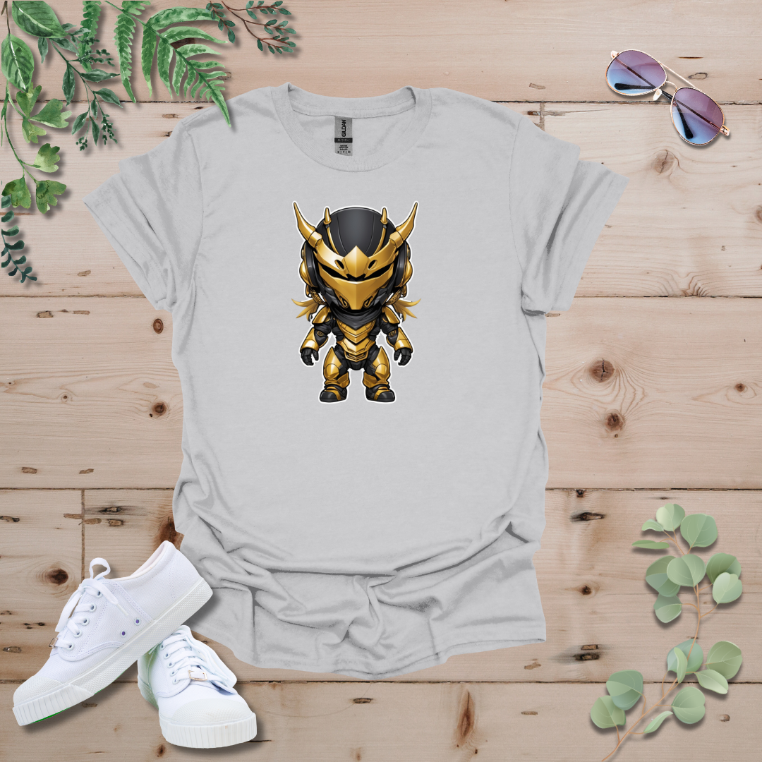 Faceless Tech Chibi Gold Dragon Tshirt