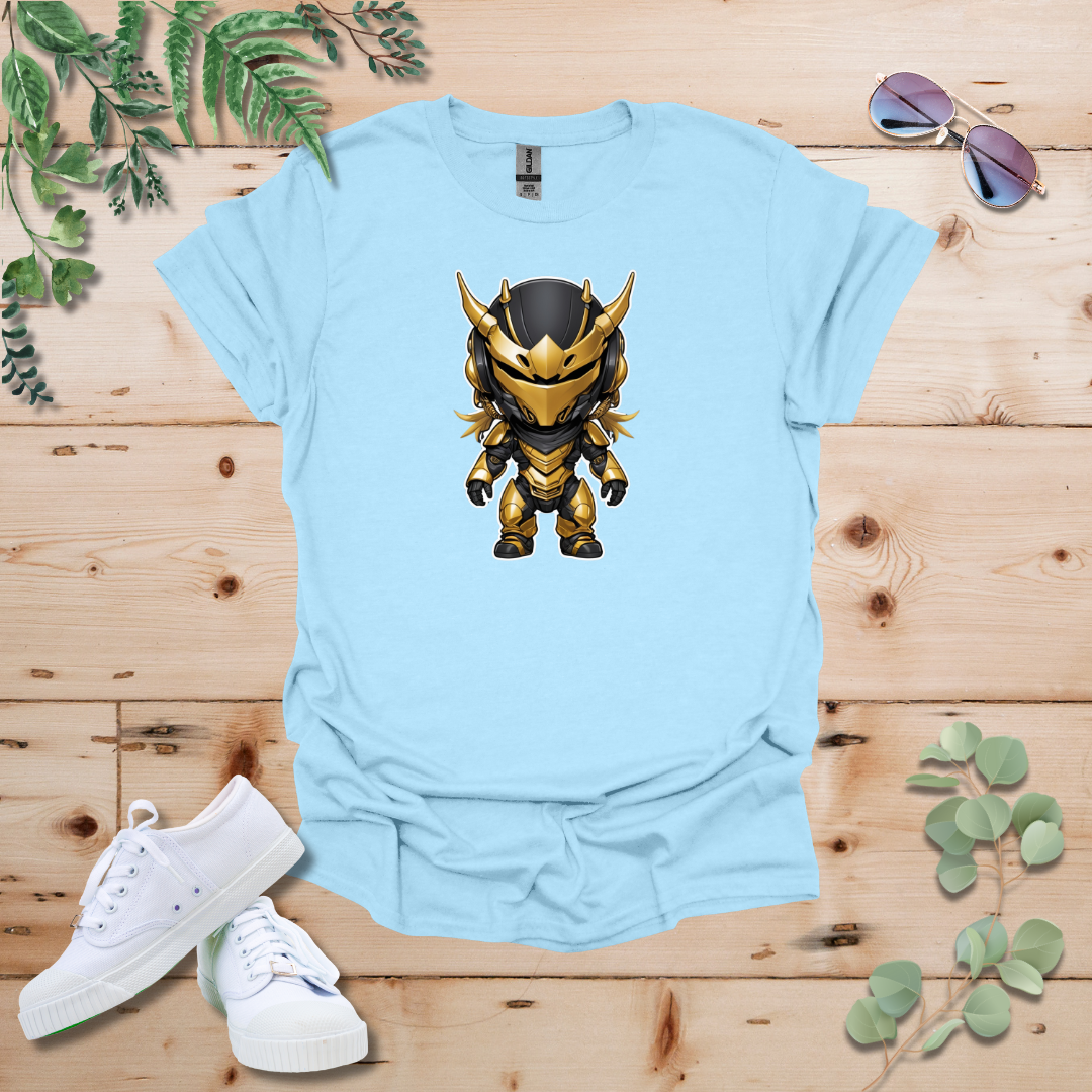 Faceless Tech Chibi Gold Dragon Tshirt