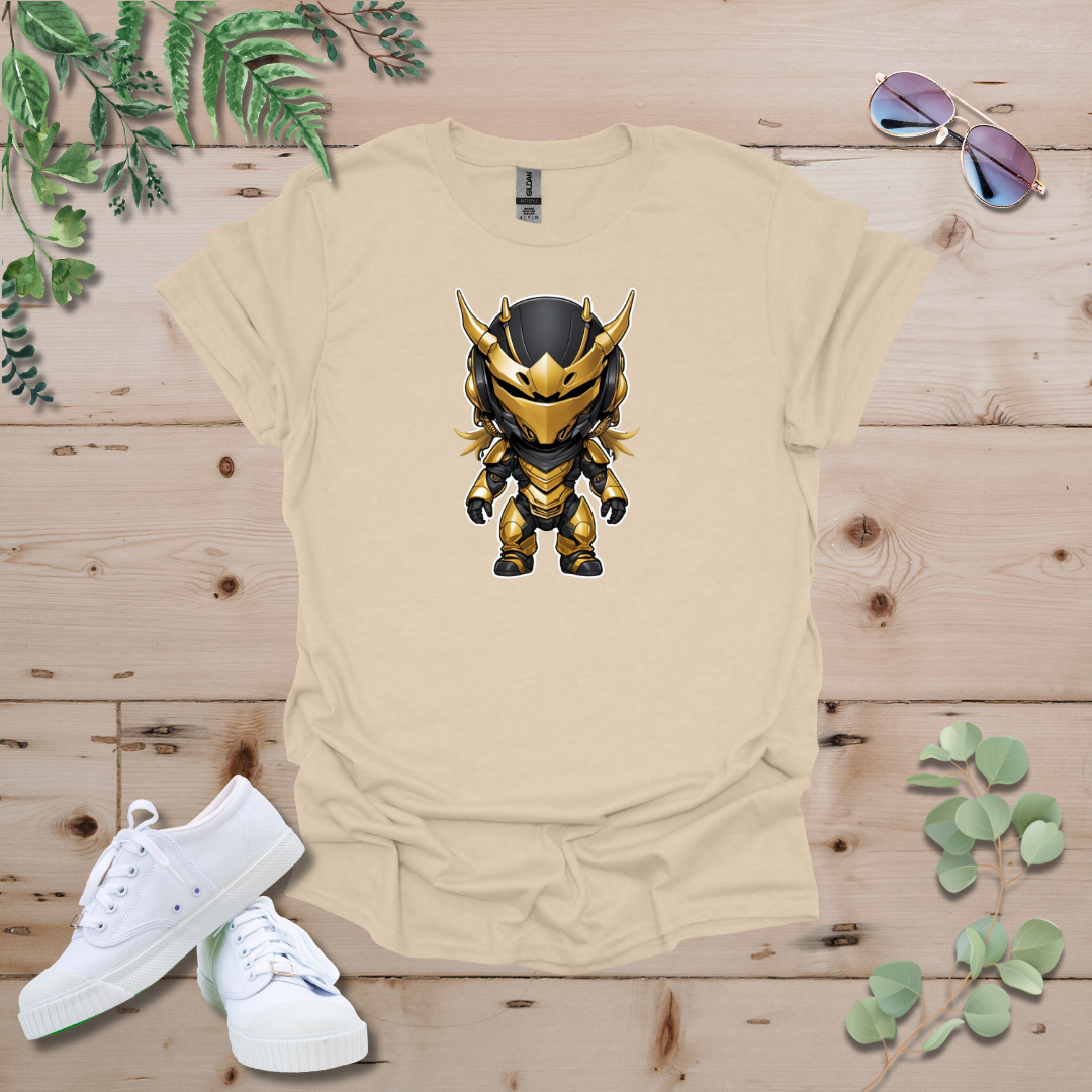 Faceless Tech Chibi Gold Dragon Tshirt