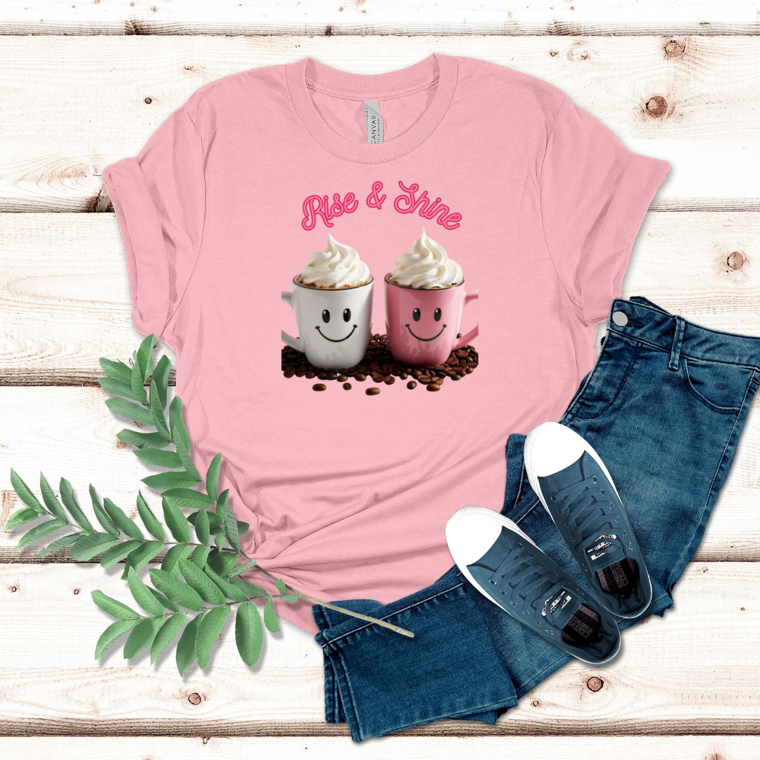 Rise & Shine Coffee Tshirt