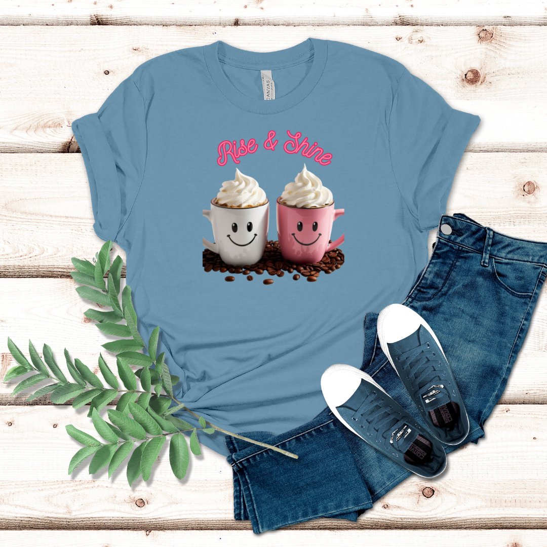 Rise & Shine Coffee Tshirt