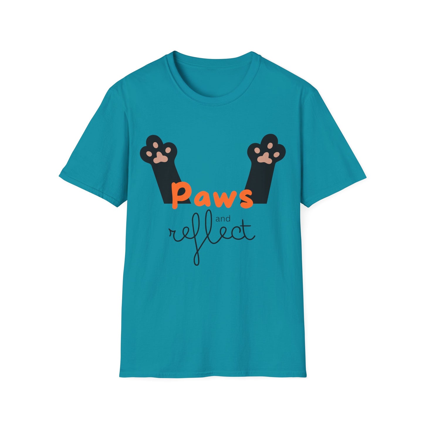 Paws and Reflect Cat Tshirt
