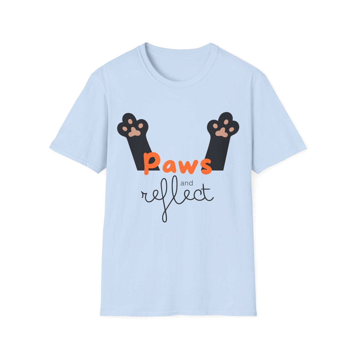 Paws and Reflect Cat Tshirt