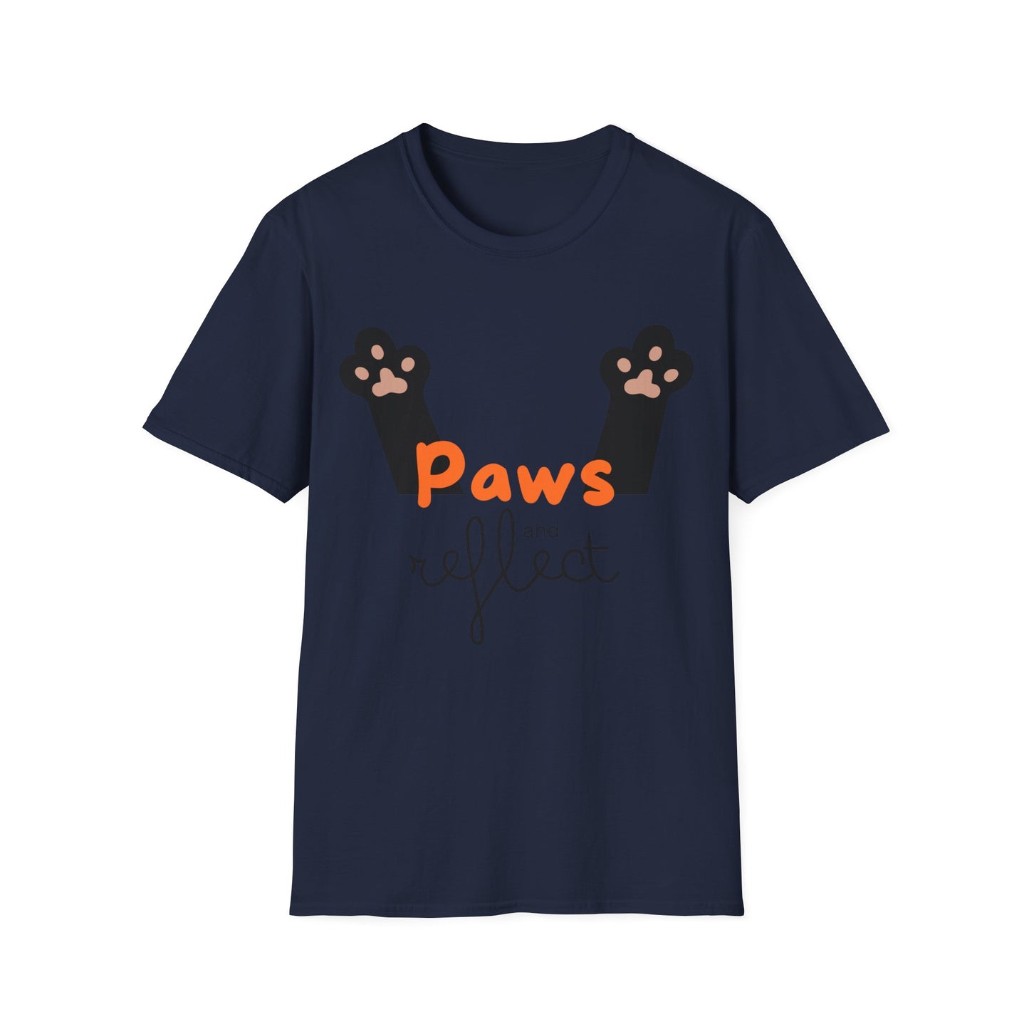 Paws and Reflect Cat Tshirt