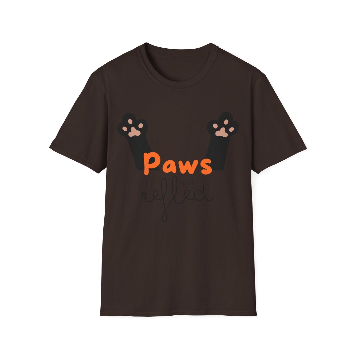 Paws and Reflect Cat Tshirt