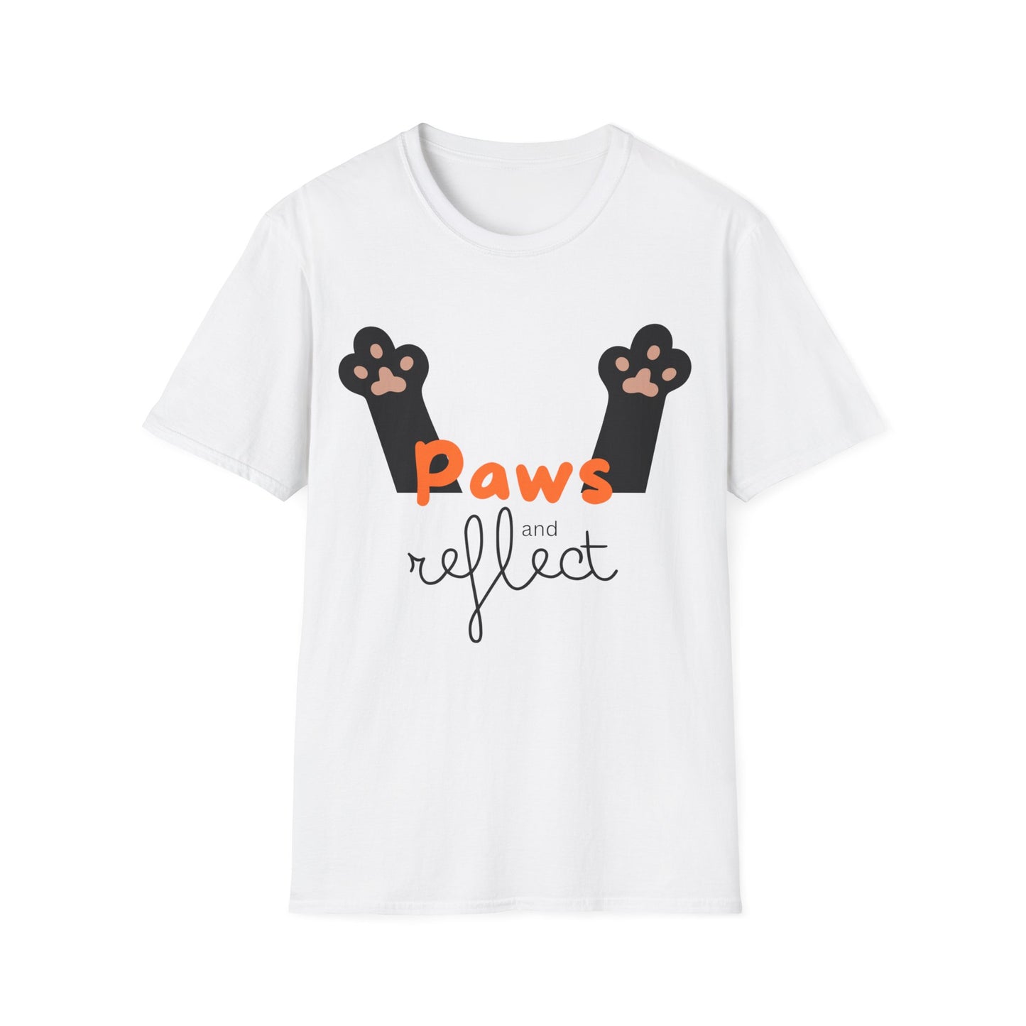 Paws and Reflect Cat Tshirt