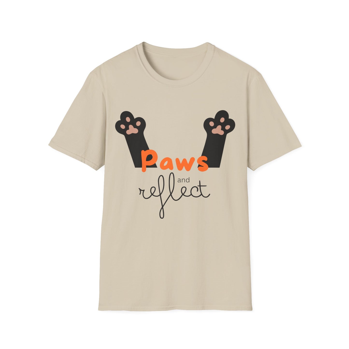 Paws and Reflect Cat Tshirt