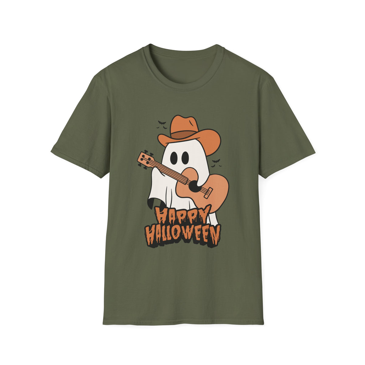 Happy Halloween Country Ghost Graphic T-Shirt