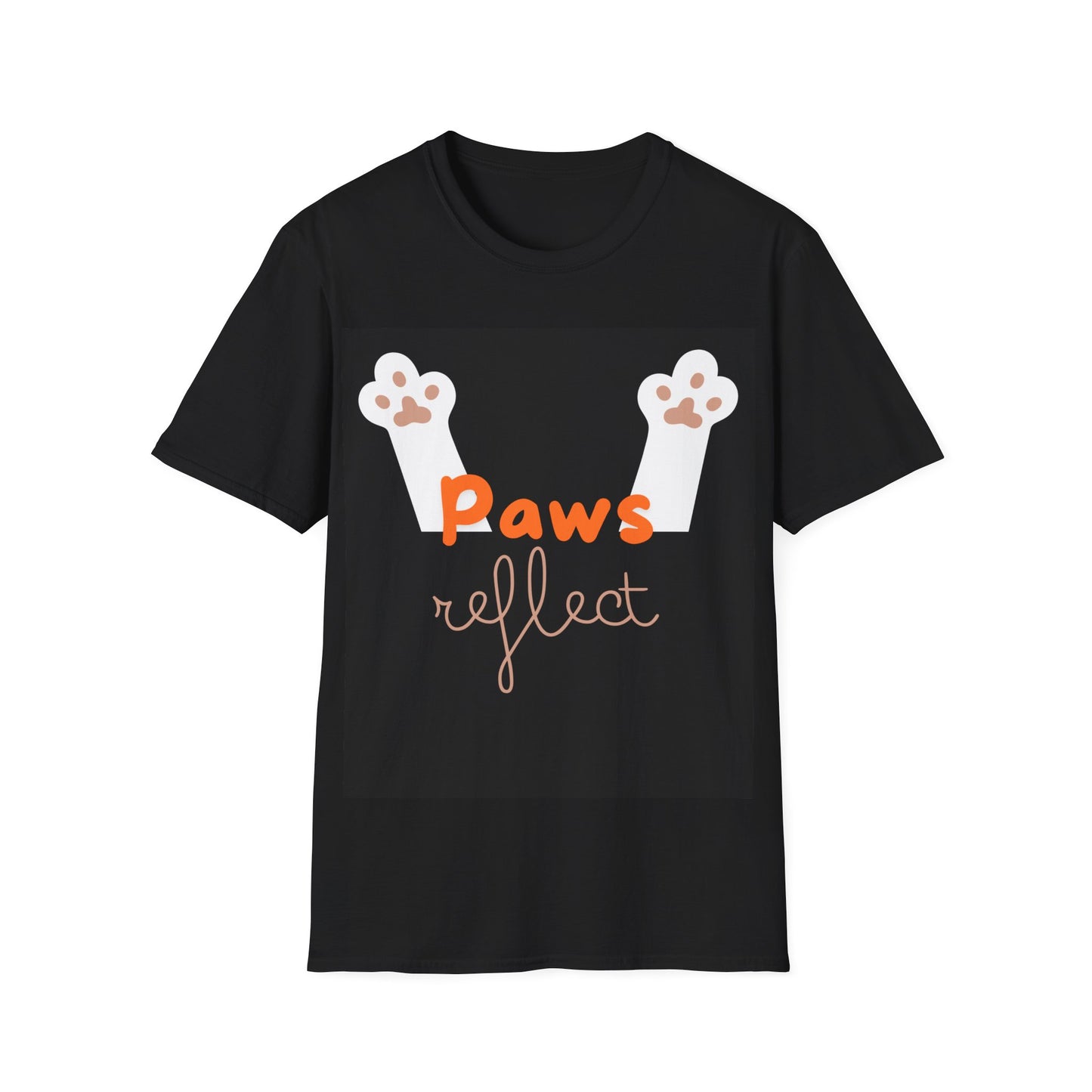 Paws and Reflect Cat Tshirt