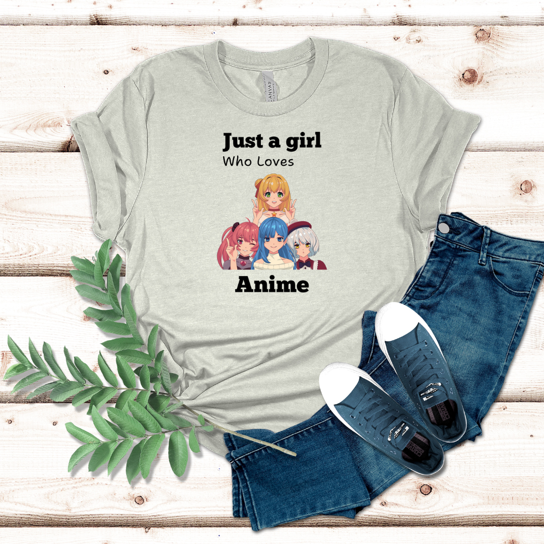 Just a Girl Who Loves Anime Tshirt