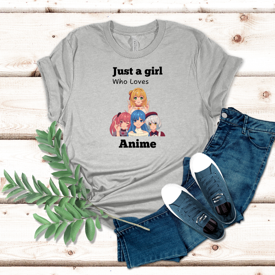 Just a Girl Who Loves Anime Tshirt