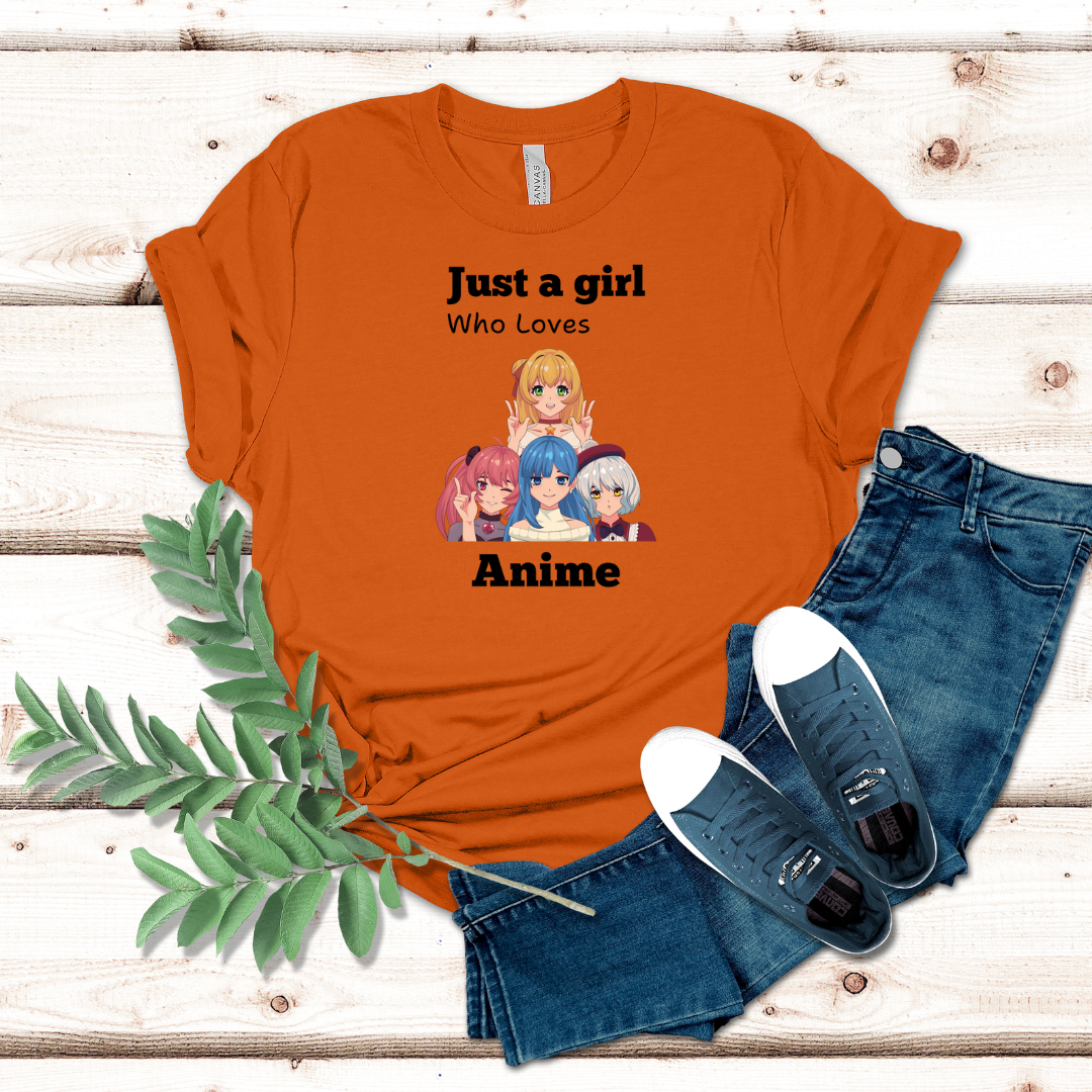 Just a Girl Who Loves Anime Tshirt
