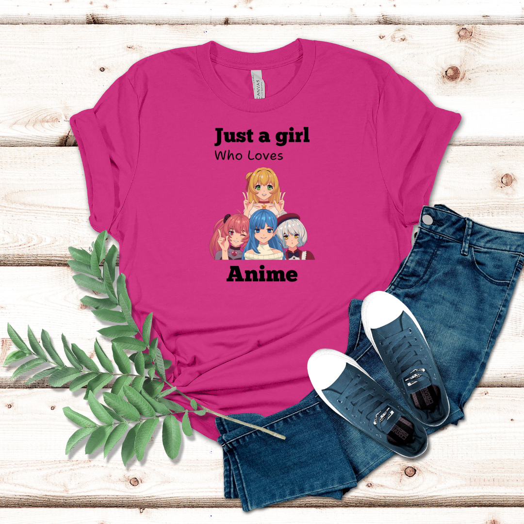 Just a Girl Who Loves Anime Tshirt