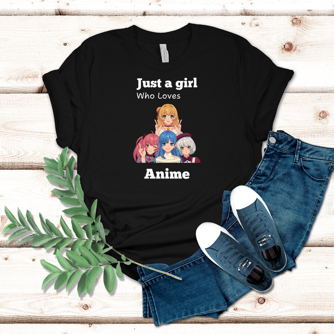 Just a Girl Who Loves Anime Tshirt