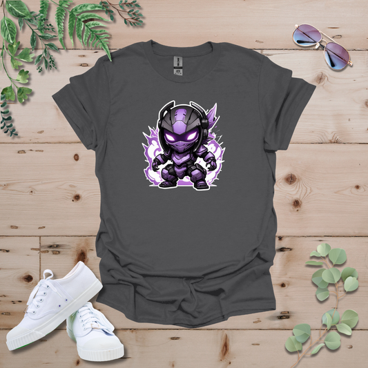 Faceless Tech Chibi Purple Dragon Tshirt
