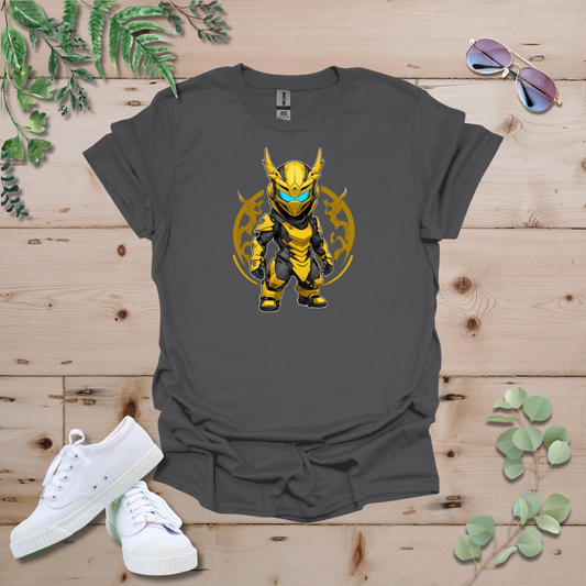 Faceless Tech Chibi Yellow Dragon Tshirt