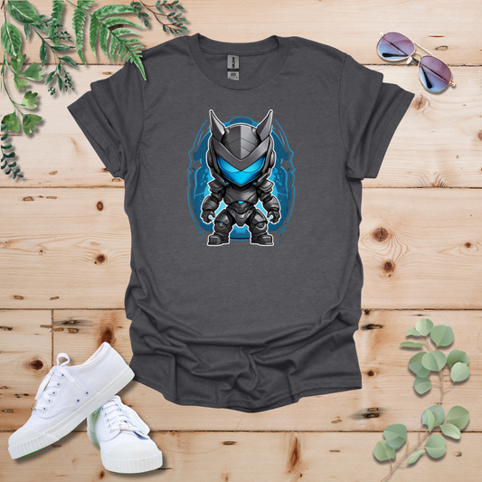 Faceless Tech Chibi Blue Dragon Tshirt