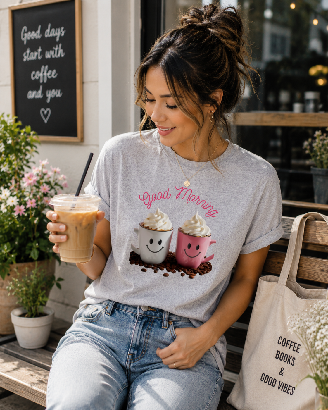 Good Morning Coffee Tshirt