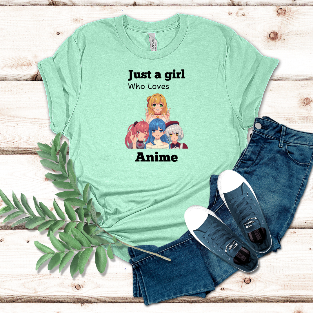 Just a Girl Who Loves Anime Tshirt