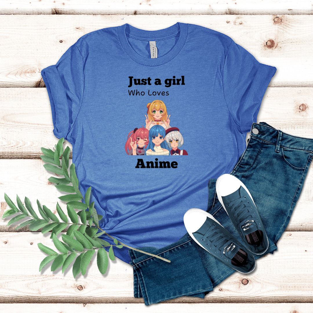 Just a Girl Who Loves Anime Tshirt