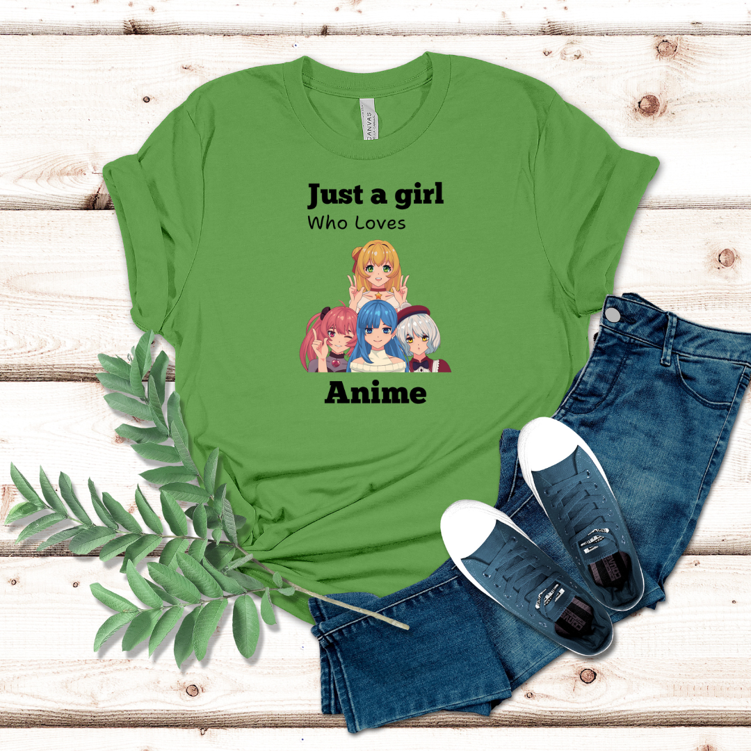 Just a Girl Who Loves Anime Tshirt