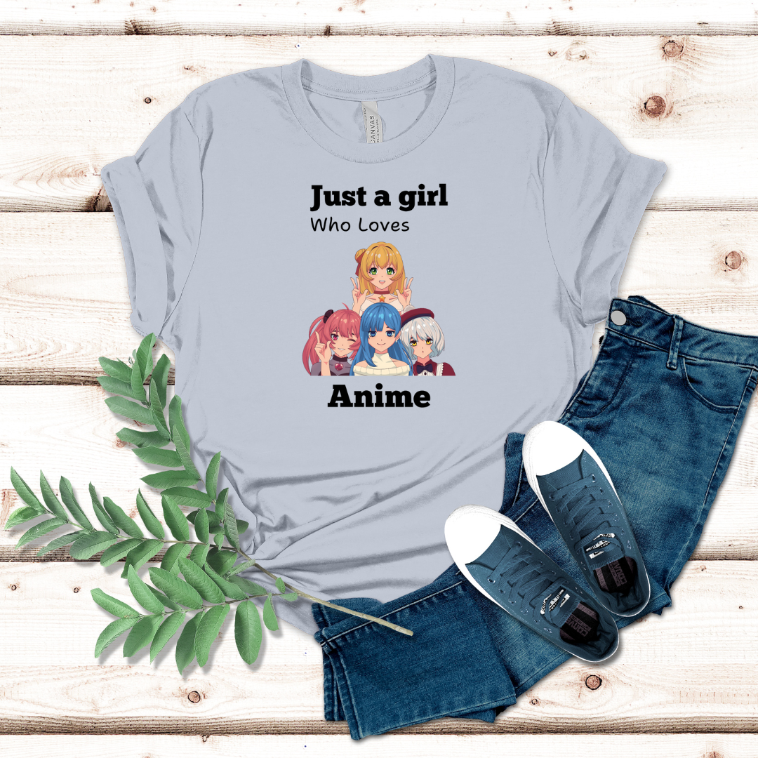 Just a Girl Who Loves Anime Tshirt