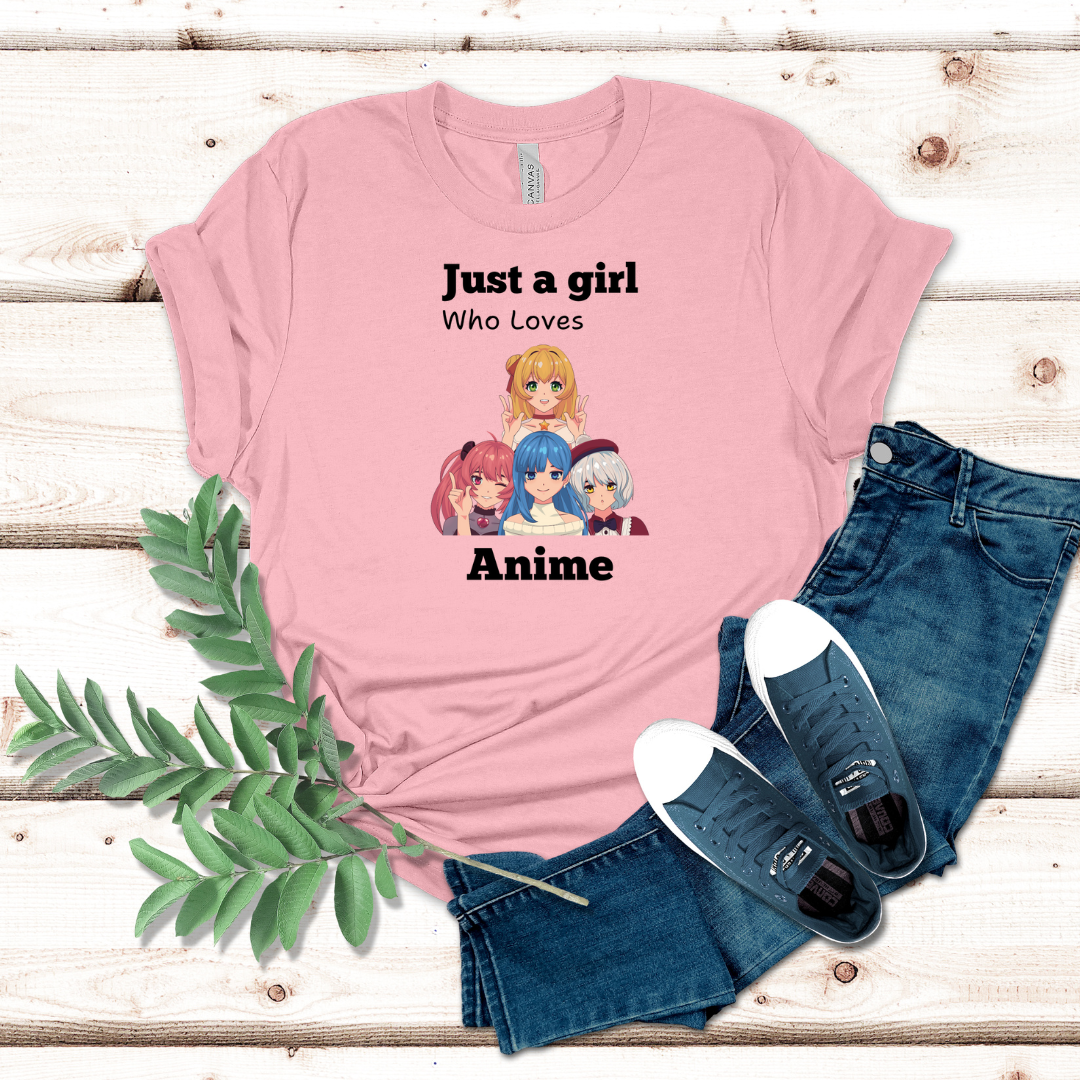 Just a Girl Who Loves Anime Tshirt