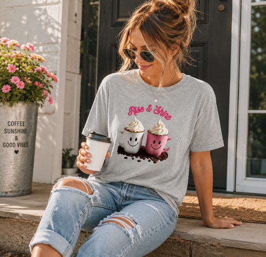 Rise & Shine Coffee Tshirt