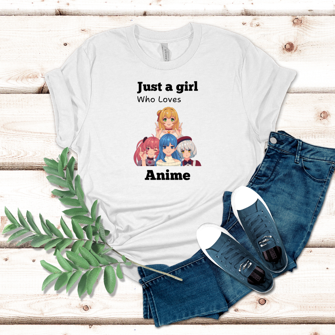 Just a Girl Who Loves Anime Tshirt