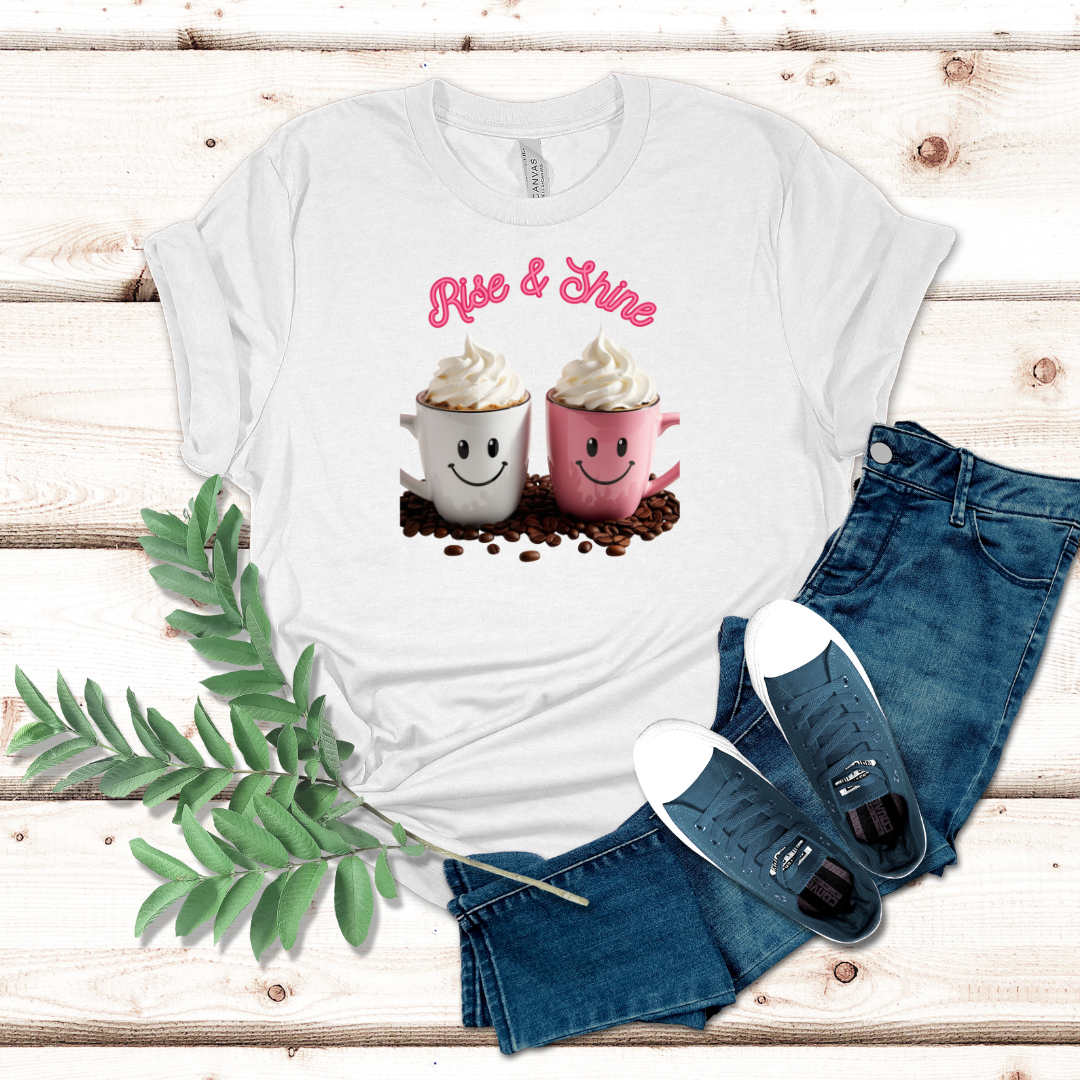 Rise & Shine Coffee Tshirt